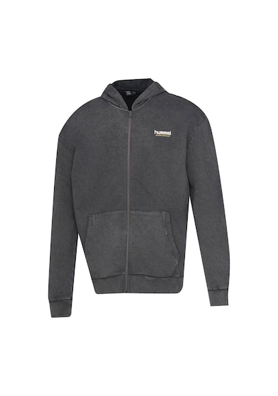 Hummel Yantar Fermuarlı Siyah Erkek Sweatshirt 922530-2001 Siyah