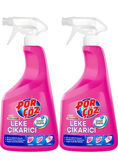 Porçöz Leke Çıkarıcı Sprey 2'li  2 x 750 ML