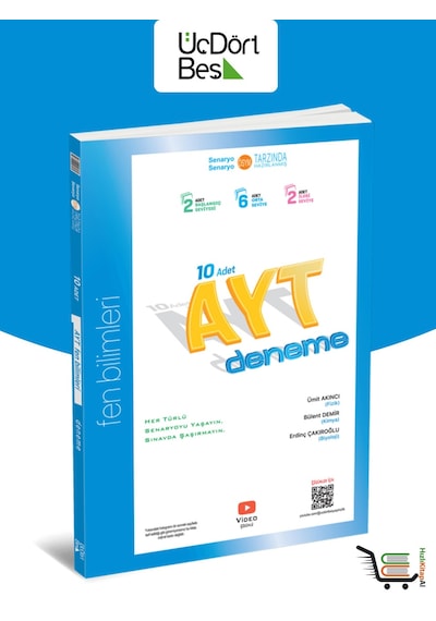 345-ayt Fen Bilimleri 10'lu Deneme 2025 Model