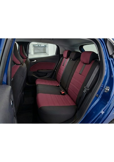 Yıldız Bordo Serisi Opel Astra H İle Uyumlu Tam Set Oto Koltuk Kılıfı