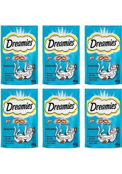 Somon Balıklı Kedi Ödülü 6x60 Gr