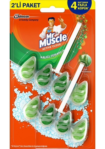 Mr. Muscle Klozet Blok Çam 2'li 77.2 G