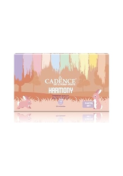 Harmony Akrilik 10'lu Set Pastel Renkler 59ml 0,15 L
