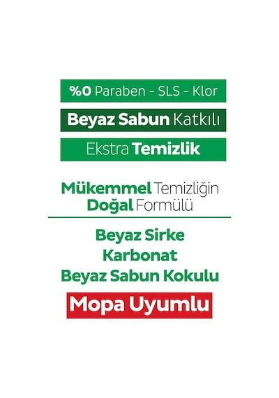 Easy Clean Mopa Uyumlu Yüzey Temizlik Havlusu 80 Yaprak X 5 Adet Diğer