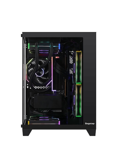 Segotep U502 Siyah 650w 80+ Midi Tower Matx Gaming Oyuncu Kasa Akak0sgp0026