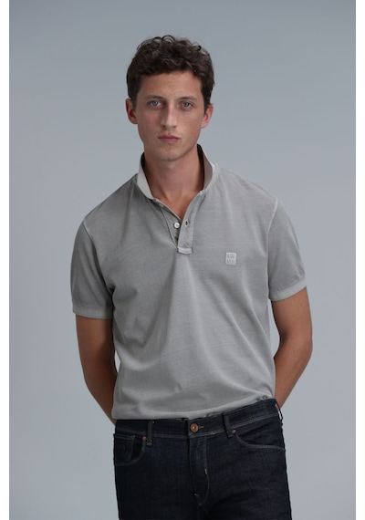Lufian Erkek Vernon Smart Polo T-shirt 111040163 Bej