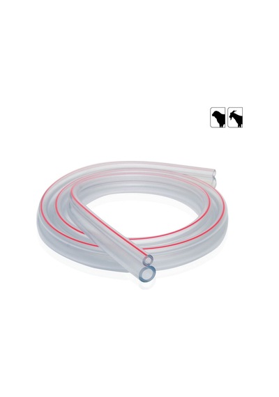 Melasty Küçükbaş Süt Sağma Makinesi Süt Ve Nabız Hortumu Ø14xø22/ø7xø14 Mm 50 Metre - Top