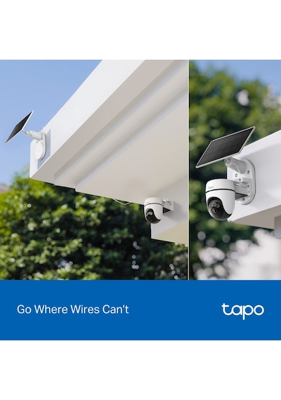 Tp-lınk Tapo C630 Kıt Gunes Enerjılı Pan/tılt Guvenlık Kamerası Kıtı