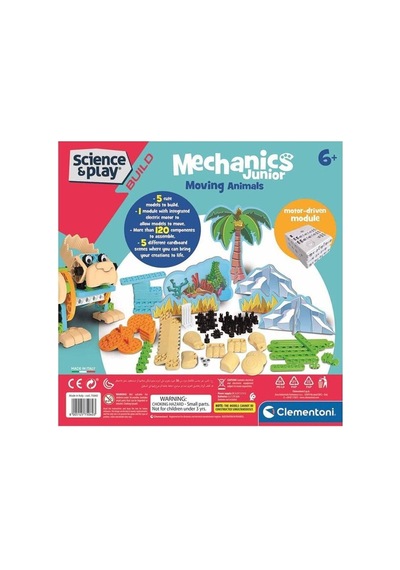 75060tr Mechanics Junior - Hareketli Hayvanlar +6 Yaş Çok Renkli