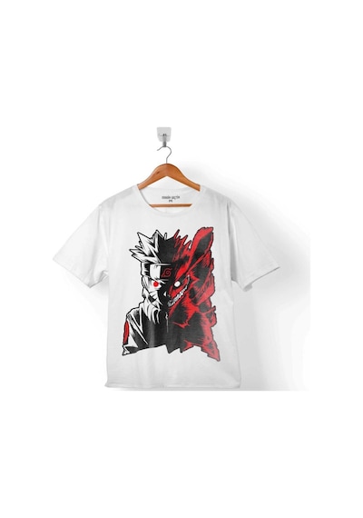 Naruto Fox Two Face Pranav Patel Çocuk Tişört 001