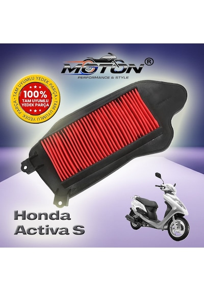 Honda Activa S Yüksek Performanslı Motosiklet Hava Filtresi A Kalite