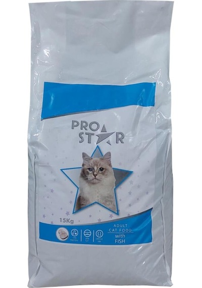 Pro Star Balıklı Yetişkin Kedi Maması 15 Kg