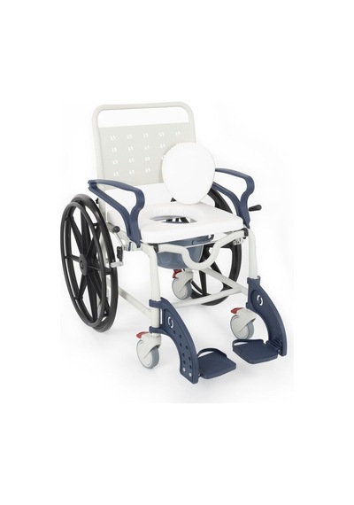 Dm-8088d Soft Lacivert Banyo Ve Tuvalet Tekerlekli Sandalye