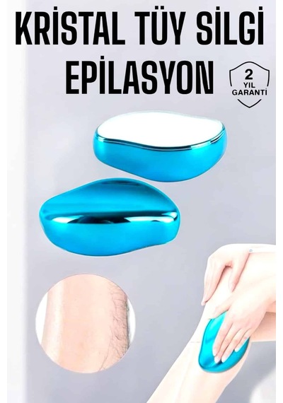 Epilasyon - 594 - Aleti Bacaklar Kollar İçin Yıabilir Kristal Epilatör - Shopılke - Tüy Silgi
