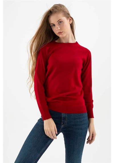 Fashion Friends Kadın Kazak Kırmızı 24k0024k1 25ke21000007 E2117 Kırmızı