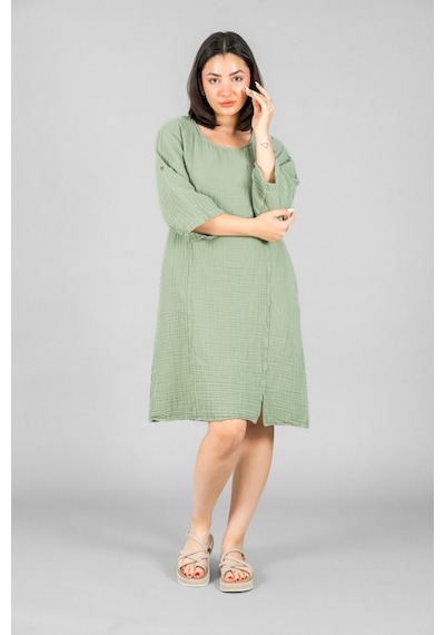 Midi Boy Elbise Mint