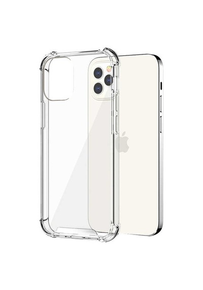 Noktaks - İphone 14 Pro Max Uyumlu Kılıf Şeffaf Koruyucu Nitro Anti Shock Silikon - Renksiz - T24656