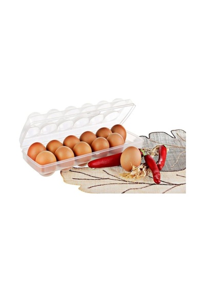 Titiz Eggo Yumurta Saklama Kabı 12 Bölmeli Plastik Turuncu Tr Diğer