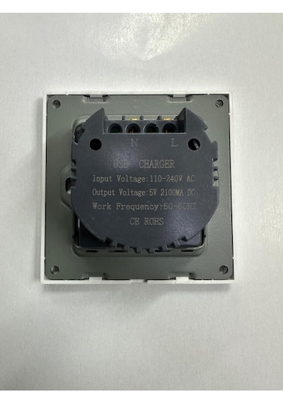 Usb Duvar Prizi 2 Port 220 Volt Usb Çevirici 2 Li Usb Duvar Prizi