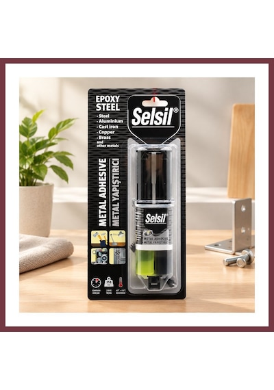 Storeşahin Epoksi Yapıştırıcı Şırınga - Metal Ahşap Plastik İçin Shn0720