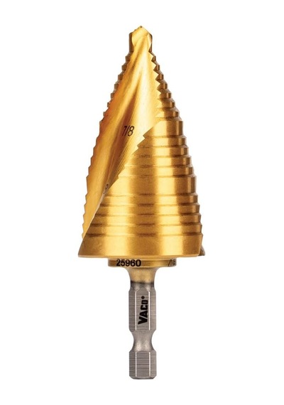 Klein Tools 25960 Kademeli Matkap Ucu, 7/8 Ila 1-3/8-inç, Spiral