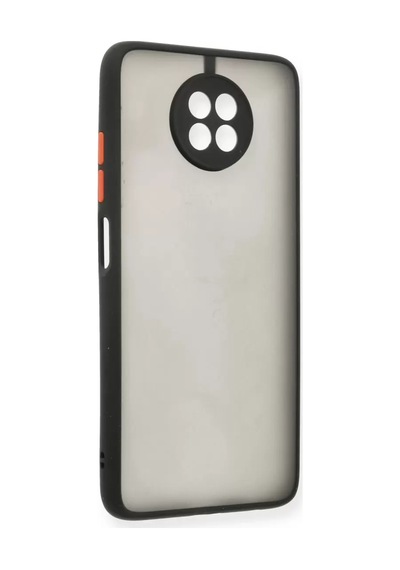 Note 9 5g Kılıf Montreal Silikon Kapak - Siyah