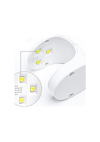Mini Tırnak Kurutucu 30s Hızlı Kurutucu Lamba Uv Led Usb Lamba Manikür Yumurta Tasarım