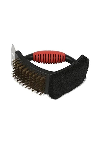 Barbekü Temizleme Fırçası, Kazıyıcı Tel Fırça