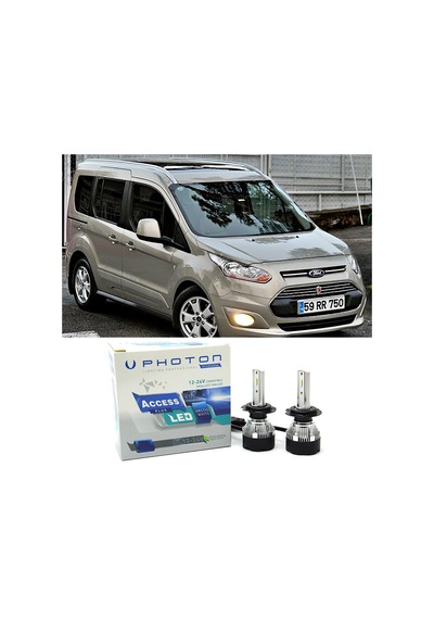 Ford Connect Led Xenon Kısa Far Ampulü H7 Access Yeni Seri Beyaz 2014+
