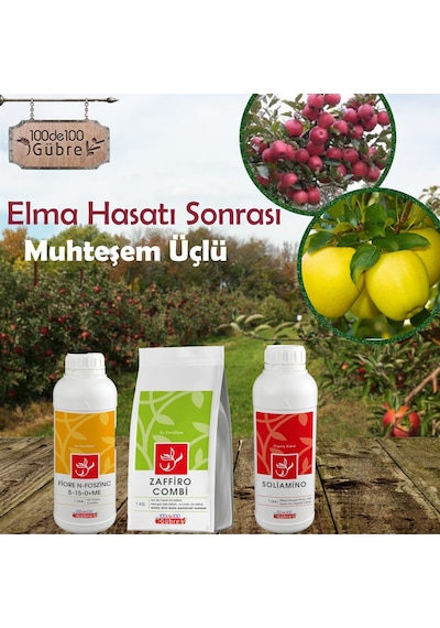 Elma Ağaçlarında Hasat Sonrası Kış Uygulaması Seti