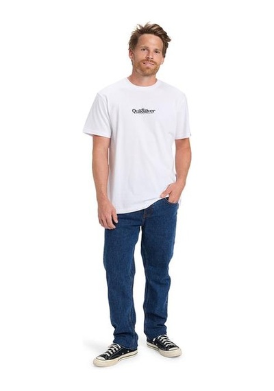Quiksilver Fineline Erkek Beyaz Tişört