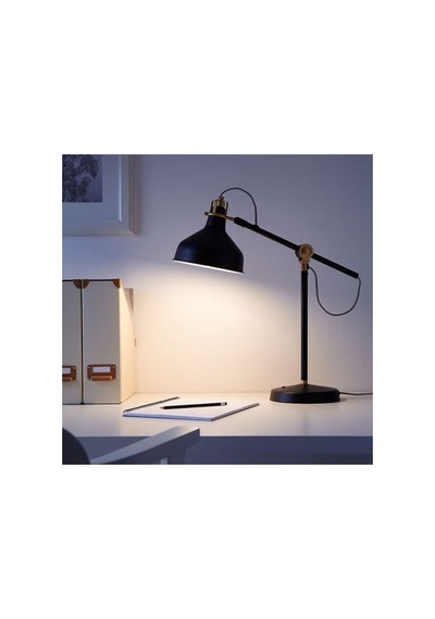 Ikea Ranarp Çalışma Lambası, Siyah, 20 Cm