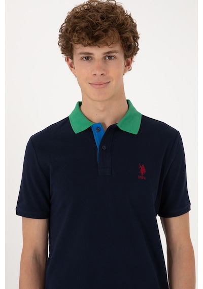 U.S. Polo Assn. Erkek Regular Fit Polo Yaka Lacivert Tişört 50306809-VR033 U.S. Polo Assn. Erkek Regular Fit Polo Yaka Lacivert Tişört 50306809-VR033