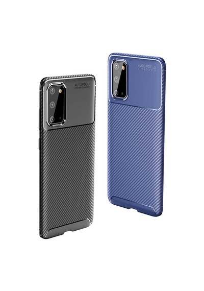 Galaxy S20 Kılıf Zore Negro Silikon Kapak Lacivert