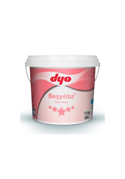 Dyo Beşyıldız Tavan Boyası 3.5Kg - 10Kg - 17.5Kg