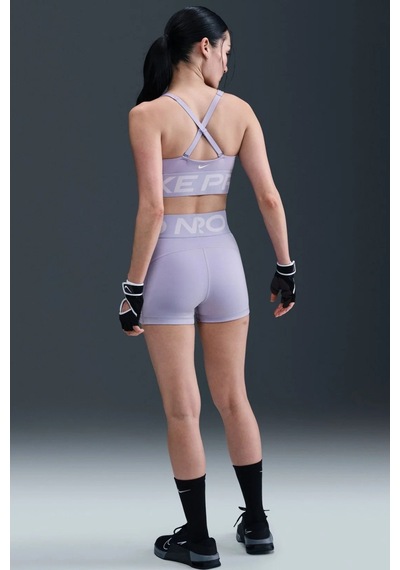 Nike Pro Indy Plunge-support Bra Kadın Spor Bra Lila
