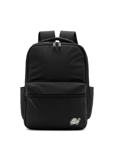 Jet Turtle Kabin Boy Laptop Tablet Bölmeli, Suya Dayanıklı, Seyahat Sırt Çantası Siyah