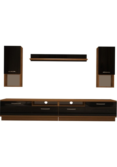 Decoraktiv Trendstyle 5220da Slm Tv Ünitesi Tv Sehpası Ceviz - Siyah