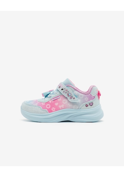 Skechers Power Jams 2.0 Küçük Kız Çocuk Mavi/multi Spor Ayakkabı 302199n Aqmt