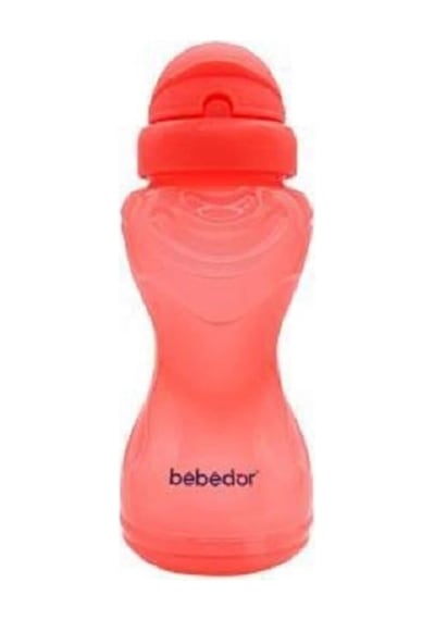 Bebedor Sportif Pipetli Bardak Yeni Üretim Neon Seri 330 Ml, Sportif Pipetli Suluk (Kod:8504)