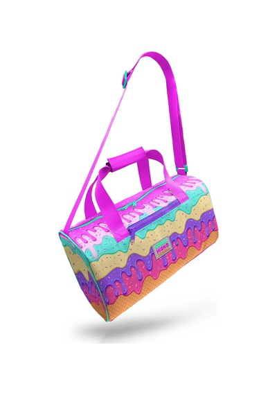 Coral High Pembe Rengarenk Dondurma Desenli Spor Çantası 27515