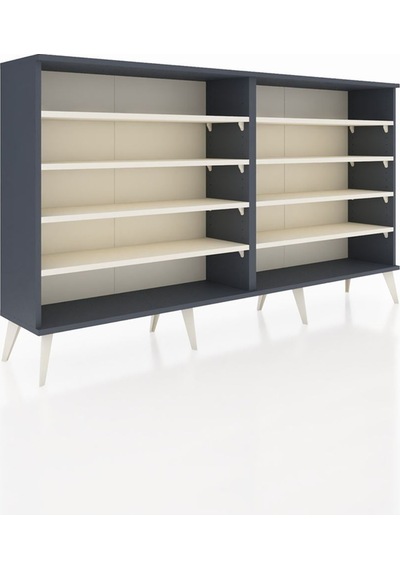 Arges Konsol 8 Raflı 176x30x99 Antrasit-antrasit/aytaşı Antrasıt/aytası - Antrasıt Arges Konsol 8 Raflı 176x30x99 Antrasit-antrasit/aytaşı Antrasıt/aytası - Antrasıt