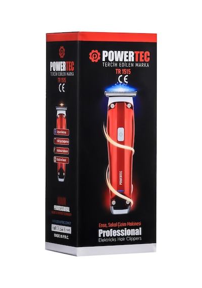 Powertec TR-1515 Lazer-Epilasyon Öncesi Tüm Vücut Tıraş Makinesi Sakal-Ense-Vücut