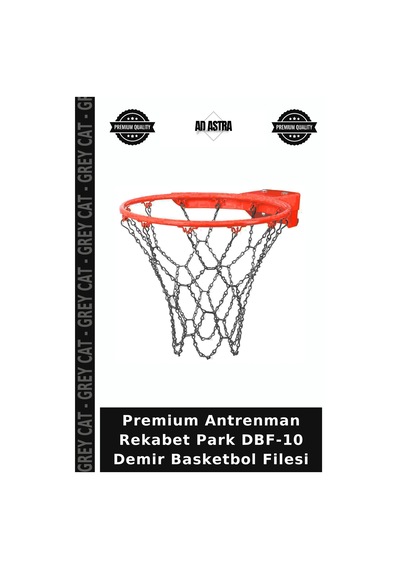 Premium Antrenman Rekabet Park Dbf-10 Demir Basketbol Filesi