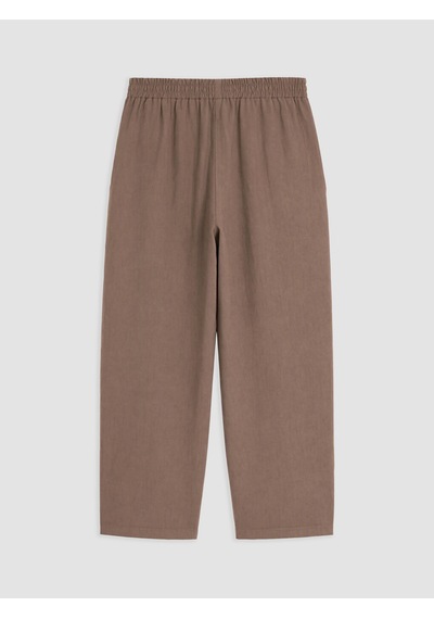 Lcw Modest Bej Beli Lastikli Kadın Pantolon