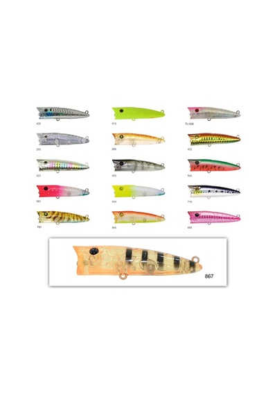 Zipbaits Popper 68mm Su Üstü Poping 8.3gr Maket Balık