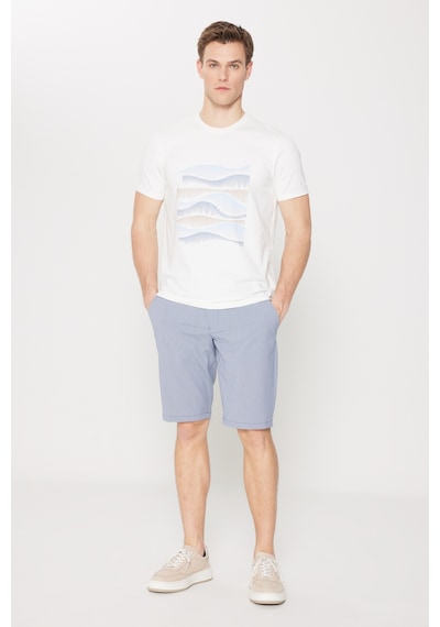AC&Co / Altınyıldız Classics Erkek Slim Fit Dar Kesim Yan Cepli Gofre Desenli Şort Lacivert AC&Co / Altınyıldız Classics Erkek Slim Fit Dar Kesim Yan Cepli Gofre Desenli Şort Lacivert
