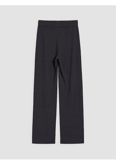 Lcw Modest Antrasit Geniş Paça Soft Touch Kadın Eşofman Altı