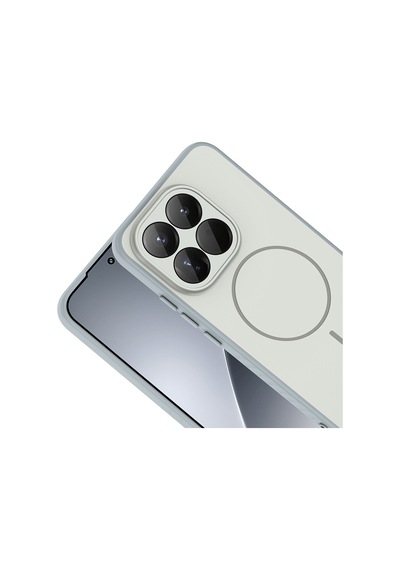 Xiaomi 15t Kılıf Kamera Lens Korumalı Magsafe Destekli Silikon Erd Siyah