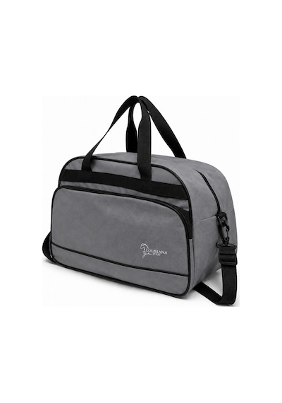 Louisiana Polo El Valizi Spor Seyahat Çantası Büyük Boy 55cm Gri 1150